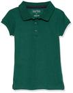 Camisa polo Nautica Girls' School Uniforme de manga curta 12-14 verde