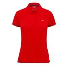 Camisa Polo New Style Feminina Four Rings Audi Vermelha
