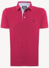 Camisa Polo Pink Lisa Aleatory