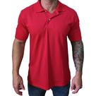 Camisa Polo Piquet Básica vermelha