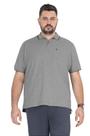 Camisa Polo Piquet com Bordado Diametro - Casual, Outono, Mescla Claro