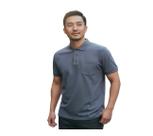 Camisa Polo Piquet Masculina Básica Cinza Tamanho:GGCor:CinzaGenero:Masculino