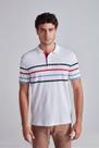 Camisa Polo Piquet Slim Fit - Branco