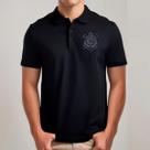 Camisa Polo Preta Corinthians 2024 Uniforme Away Blackout