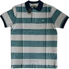 Camisa Polo Prince Fox Marled Stripe Piqué Tamanho M
