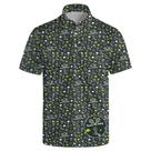 Camisa polo QUALISM Funny Golf Tennis para homens Quick Dry
