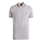 Camisa Polo Reserva Friso Duplo Masculino Off White