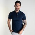 Camisa Polo Reserva Monocromática Azul Marinho