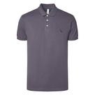 Camisa Polo Reserva Piquet Basica Masculina Cinza Fuligem