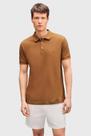 Camisa Polo Reserva Piquet Clássica Marrom Ocre