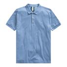 Camisa Polo Reserva Piquet Classica Masculina Azul Jeans