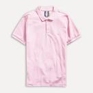 Camisa Polo Reserva Piquet Classica Masculina Rosa Claro