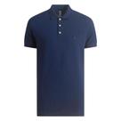Camisa Polo Reserva Piquet Clássica Masculino Azul Marinho