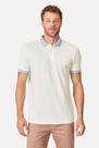 Camisa Polo Reserva Piquet Gola Denim Branco Gelo - Tamanho XL/GG - Cor Gelo Camisa Polo Reserva Piquet Gola Denim Branco Gelo - Tamanho XL/GG - Cor Gelo