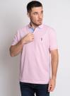 Camisa Polo Rosa Lisa Aleatory