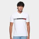 Camisa Polo Tommy Hilfiger Chest Insert Masculina Camisa Polo Tommy Hilfiger Chest Insert Masculina