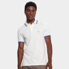 Camisa Polo Tommy Hilfiger Slim Fit Cuff Interest Masculina Camisa Polo Tommy Hilfiger Slim Fit Cuff Interest Masculina