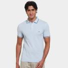 Camisa Polo Tommy Hilfiger Tipped Slim Fit Masculina Camisa Polo Tommy Hilfiger Tipped Slim Fit Masculina