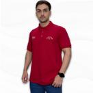 Camisa Polo Vermelha Masculina Texas Farm Usa Bordada Relevo