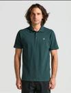 camisa polo volcom classic verde escuro
