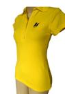 Camisa Polo Wear Feminino-5 botões-105173 AMARELO Tam. M