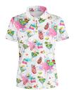 Camisa polo ZAJECT Funny de manga curta Quick Dry para mulheres