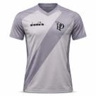 Camisa Ponte Preta Diadora Treino Jogador Cinza - Masculino Tamanho:GGCor:Cinza Camisa Ponte Preta Diadora Treino Jogador Cinza - Masculino Tamanho:GGCor:Cinza