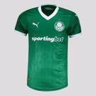 Camisa Puma Palmeiras I 2025 Jogador Patch Libertadores