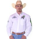 Camisa Radade Country Bordada RDE Green Bull Team P/ Rodeio