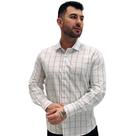 Camisa Raphy Xadrez Manga Longa Masculina