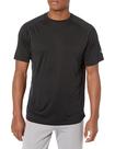 Camisa Rawlings Crew Neck Tech de manga curta masculina preta