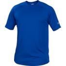 Camisa Rawlings de gola redonda Tech de manga curta masculina azul royal