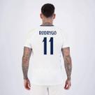 Camisa Real Madrid Rodrygo 11 Branca