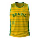Camisa Regata Brasil Oscar 14 Braziline 02300721008 Camisa Regata Brasil Oscar 14 Braziline 02300721008