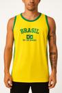 Camisa Regata do Brasil Bordada Camisa Regata do Brasil Bordada
