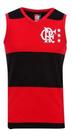 Camisa Regata Do Flamengo Retro 1981 Oficial Libertadores 81 - Vermelho-Preto - M