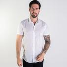Camisa Reserva Linho Manga Curta Pienza Branco