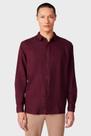 Camisa Reserva Masculina Linho Vinho Malbec - Cor Vinho - Tamanho L/G