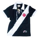 Camisa Retrô Juvenil Vasco da Gama Cordinha Camisa Retrô Juvenil Vasco da Gama Cordinha