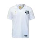 Camisa Retrô Masculina Santos Bimundial Branca 62/63 Camisa Retrô Masculina Santos Bimundial Branca 62/63