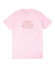 Camisa rosa com estampa stranger