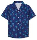 Camisa Sangtree Boys Hawaiian de manga curta floral 10-11Y