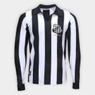Camisa Santos 1963 Bi Mundial Manga Longa Masculina