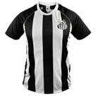 Camisa Santos Branco e Preta Listrada Torcedor Masculina Cor:BrancoTamanho:GGGênero:Masculino Camisa Santos Branco e Preta Listrada Torcedor Masculina Cor:BrancoTamanho:GGGênero:Masculino