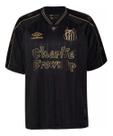 Camisa Santos Charlie Brown Jr Preta Edição Limitada