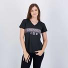 Camisa Santos FC Classic Feminina Preta Camisa Santos FC Classic Feminina Preta