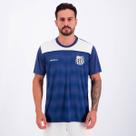 Camisa Santos Fulgor Marinho e Branca Camisa Santos Fulgor Marinho e Branca