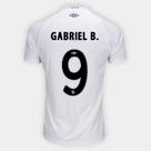 Camisa Santos I 25/26 Gabriel B. N9 Torcedor Umbro Masculino Tamanho:GGGênero:MasculinoCor:Branco