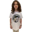Camisa Santos Juvenil Nascer Viver e no Santos Morrer Branco Camisa Santos Juvenil Nascer Viver e no Santos Morrer Branco
