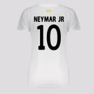 Camisa Santos Logo 10 Neymar Feminina Branca Camisa Santos Logo 10 Neymar Feminina Branca